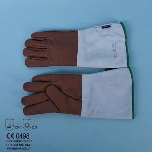 Heat Resistant & Leather Cryo Glove, Cryo-Lite / 내열 및 초저온용 가죽 장갑, 액화질소용 & 경작업용