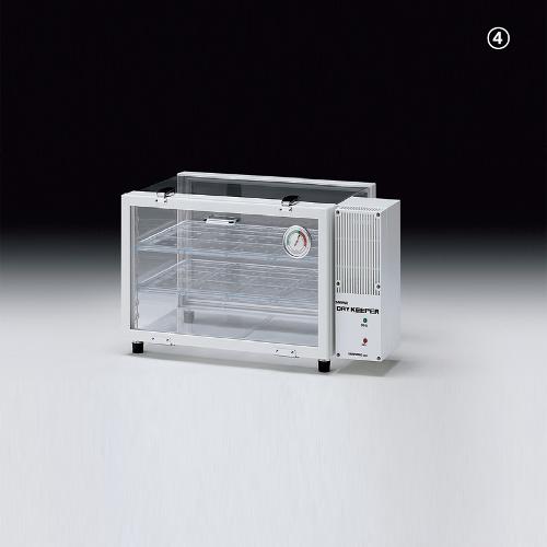 Small Auto Desiccator Cabinet, PVC / 자동 습도 조절 데시케이터